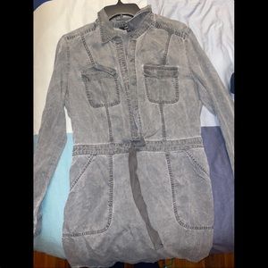 Casual button down dress